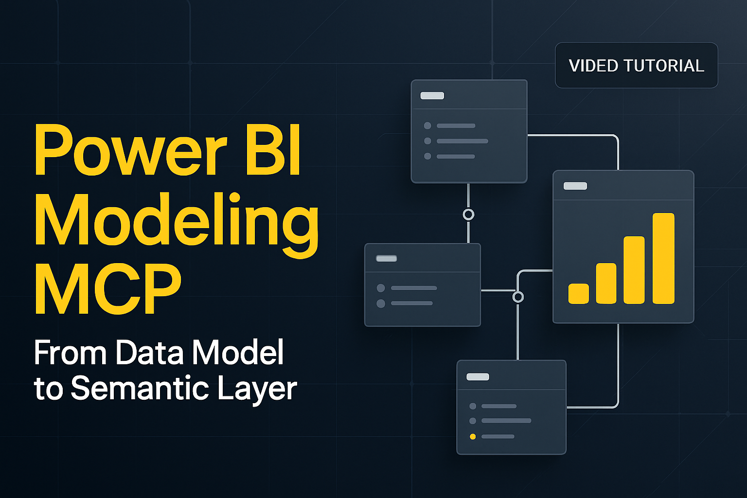 AI+BI,使用PowerBI MCP服务让AI自动帮你建模! - 枫言枫语